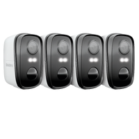 Uniden APPCAMSOLOX2K-2 100% Wirefree 2K Super HD Spotlight Camera in 1 – Twin Pack