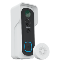 Uniden APPCAMSOLOX2KBELL Wirefree 2K Super HD Video Doorbell with Wireless Chime