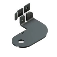 Mirror Mount UHF Antenna Bracket for Ford F250 (Passenger Side Mount)