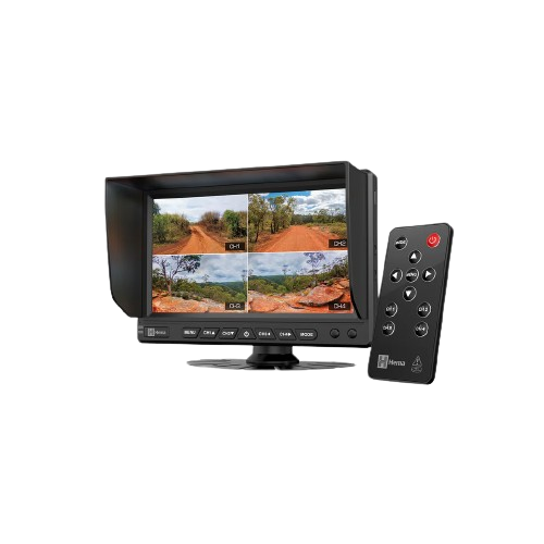 HM-MNT 7” AHD 4-Channel Display Monitor