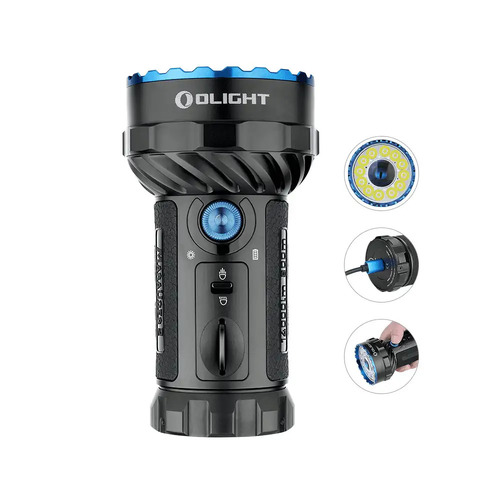 Olight Marauder 2 -14000 Lumens High Intensity LED Large Torch - Black