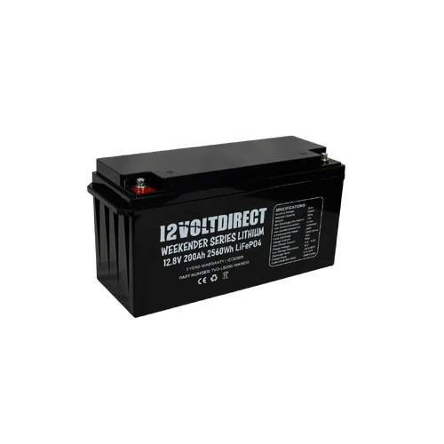 12 Volt Direct 200AH Weekender Series Lithium LiFePo4 Battery